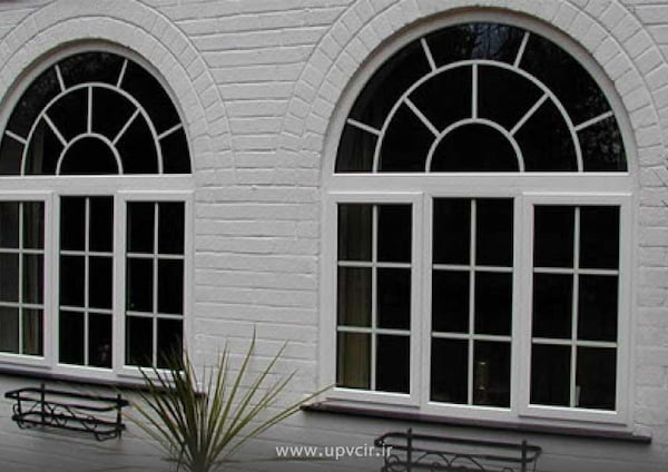 تصویر 1 از قیمت خرید پنجره قوس دار upvc با فروش عمده